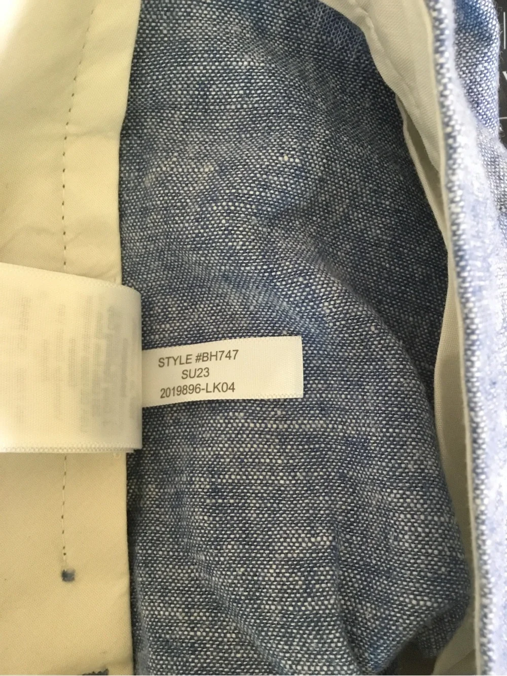 J. Crew Factory Men's Linen Blend Straight Fit Pants NWT